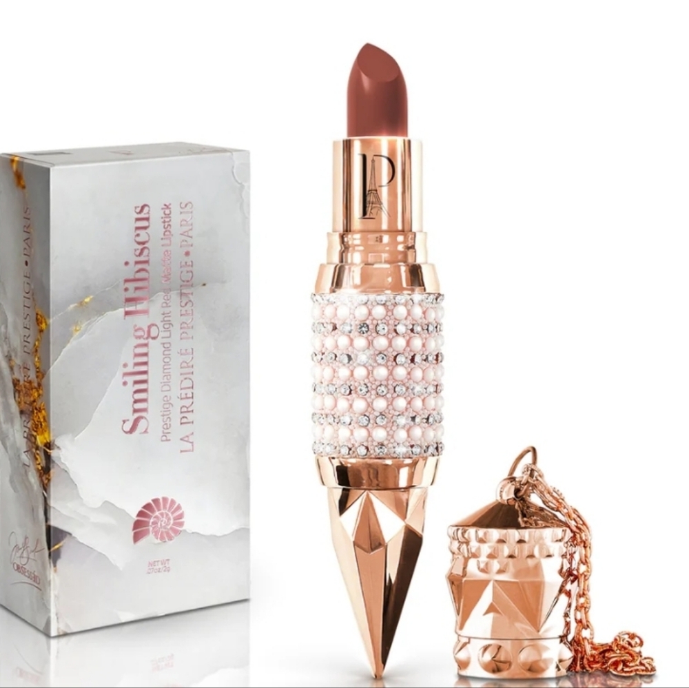 Smiling Hibiscus Prestige Diamond Matte Lipstick